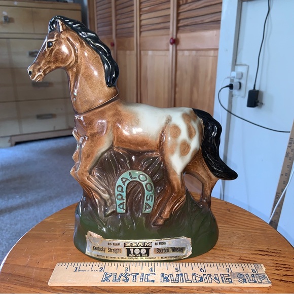 jim beam Accents Vintage 974 Jim Beam Bourbon Whiskey Appaloosa